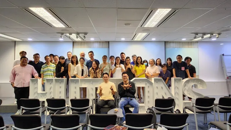 Learning together at a workshop